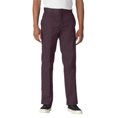 Dickies Men's Original 874 Work Pant, Maroon, 31W x 30L