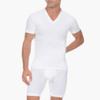 2(X)IST Men's Shapewear Form V-Neck T-Shirt Pure White view 2
