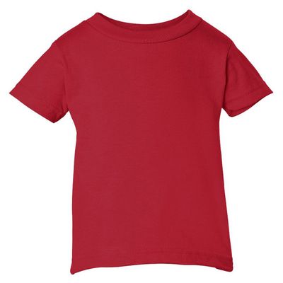Rabbit Skins Infant Cotton Jersey T-Shirt 24MOS Red