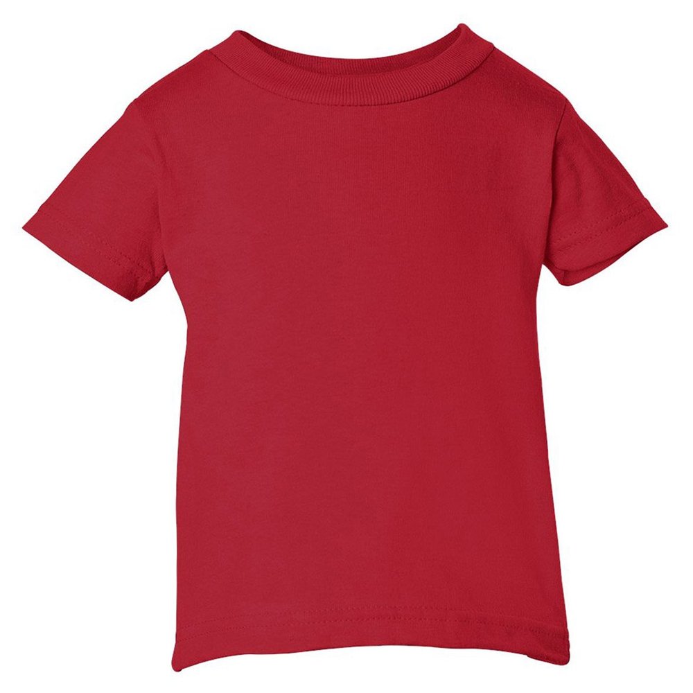 Rabbit Skins Infant Cotton Jersey T-Shirt 24MOS Red