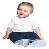 Rabbit Skins Infant Crewneck Short-Sleeve T-Shirt, White, 24 Months view 1