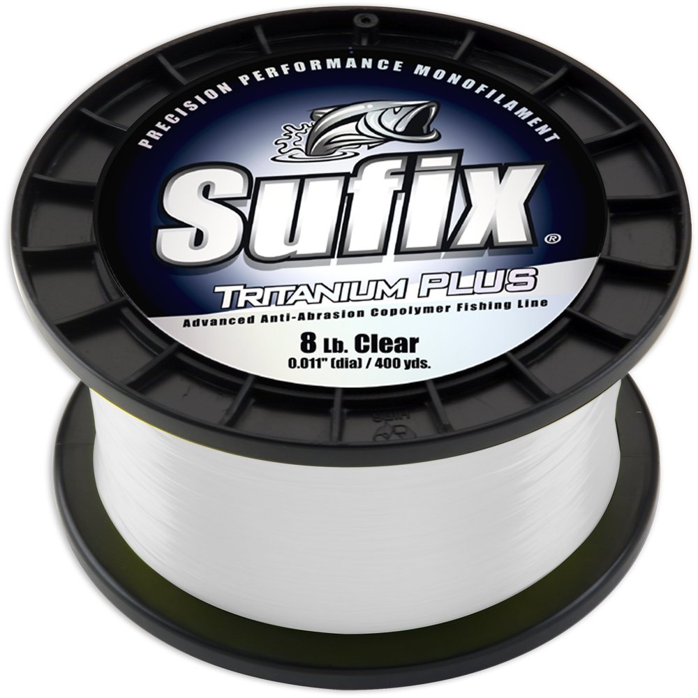 Sufix Tritanium Plus 1-Pound Spool Size Fishing Line (Clear, 30-Pound)