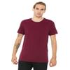 BELLA+CANVAS Unisex Jersey Short Sleeve Tee, Maroon, Small view 1