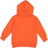 RABBIT SKINS Toddler Fleece Long Sleeve Hooded Pullover Sweatshirt with Side Seam Pockets, Orange, 5T/6T view 2