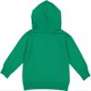 RABBIT SKINS Toddler Fleece Long Sleeve Hooded Pullover Sweatshirt with Side Seam Pockets, Kelly, 4T view 3