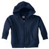 Rabbit Skins Toddler Hooded Zip Front With Pockets (Navy) (5/6) view 1