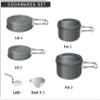 Kovea Solo 2 Camping Cookware Cookset Portable Cookware Hard Anodizing Coating KSK-SOLO2 view 3