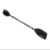 Attwood 11763-1 Aluminum Straight-Blade Ergonomic 2-Piece Kayak Paddle, 7-Foot, Black view 1