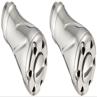 Livre Reel Knob Single (Forte) 2 Pieces (Silver + Titanium C)