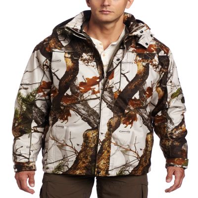 Scent-Lok Men's Thundertek Cyclone Convertible Parka,Vertigo Grey,3X