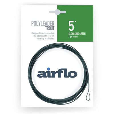 Airflo Slow Sink - 5', Green (PSS4-5T)