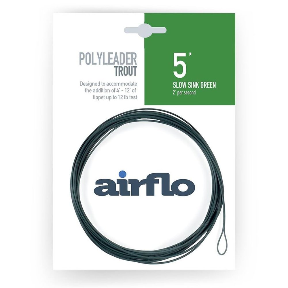 Airflo Slow Sink - 5', Green (PSS4-5T)