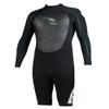 Rip Curl Dawn Patrol Long Sleeve Spring Suit (Black/Silver/Green, X-Small) view 1