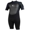 Rip Curl Dawn Patrol Short Sleeve Spring Suit (Black/Black/Silver, Small) view 1