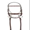 Harmohn Kraft HK Americana Event Bridle w Flash and Reins Cob view 1