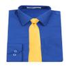 BUYYOURTIES B-ADF-33 - Boys - CanaryYellow - Solid Necktie view 2