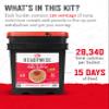 ReadyWise Emergency Food Supply - 120 Servings Breakfast Bucket, Freeze Dried & Dehydrated Meals, Survival Food Kit for Backpacking, Camping Essentials & Prepping Supplies, up to 25 Year Shelf Life view 4