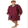 Adoretex Unisex Faux Fur Waterproof Swim Parka Change Robe  Ultra-Warm, Lightweight Sport Outerwear for Kids and Adults (PK003) - Maroon - AM view 4