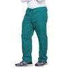 Cherokee Men & Women Scrubs Pant Workwear Originals Drawstring Cargo Plus Size 4100T, 2XL Tall, Teal Blue view 2