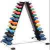 A-shape Rack w/ 12 Pairs of Neoprene Dumbbells 1 Lb-30 Lb view 1