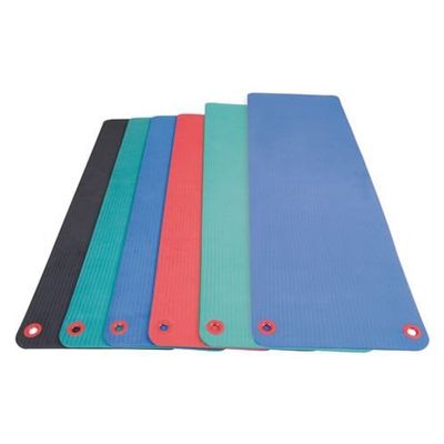 Aeromat Elite Workout Mat w/eyelets, 1/2"x20"x48" Green