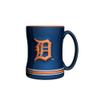 MLB Detroit Tigers Sculpted Relief Mug, 14-ounce view 1