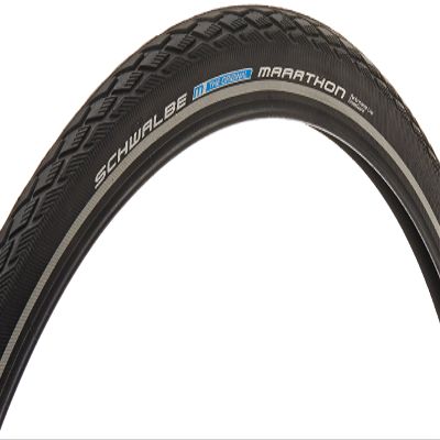 Schwalbe Marathon HS 420 GreenGuard Mountain Bicycle Tire - Wire Bead (26 x 1.50)