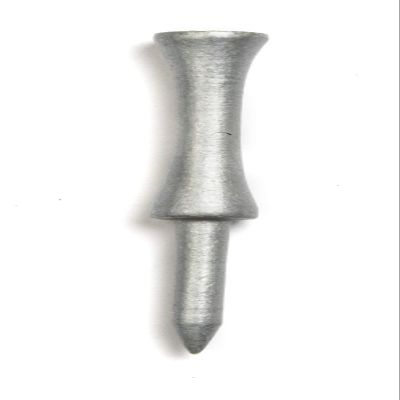 3 1/4" Inch Step Down Golf Tees | Made from Natural Hard Wood | Strong, Light Weight & Biodegradable Material | Pack of 100 - Silver