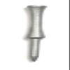 3 1/4" Inch Step Down Golf Tees | Made from Natural Hard Wood | Strong, Light Weight & Biodegradable Material | Pack of 100 - Silver view 1