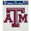 Texas A&M Aggies Die Cut Color Decal 8 x 8 view 1