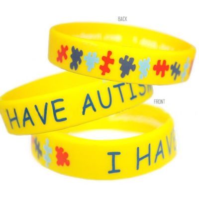 Americas & Americas Inc. I Have Autism Bracelet - Adult Size (10 Pack)
