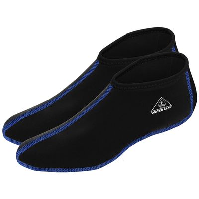 Water Gear Fin Socks, Large (Blue Stitching)
