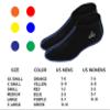 Water Gear Fin Socks, Large (Blue Stitching) view 4