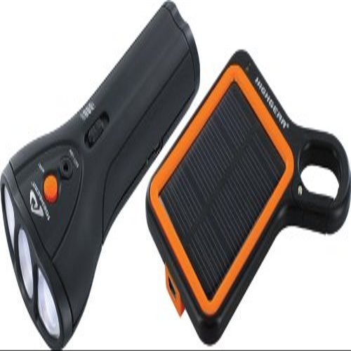 Highgear Solarpod with Rechargeable Torch