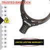 Master Lock Bike Cable Lock, Combination, 90 cm Cable, Outdoor 8229EURDPRO - Use with All Kinds of Bike, Skateboards, Strollers, Lawnmowers and Other Outdoor Equipment view 3