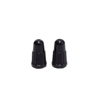 2010 Weldtite Presta Valve Caps Black