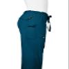 Koi Women's Lindsey Ultra Comfortable Cargo Style Scrub Pants, Caribbean, X-Small view 3
