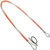 Roadblock MS1602-3 Plastic Coated Safety Cable Loop Handle with Hardware, Orange view 1