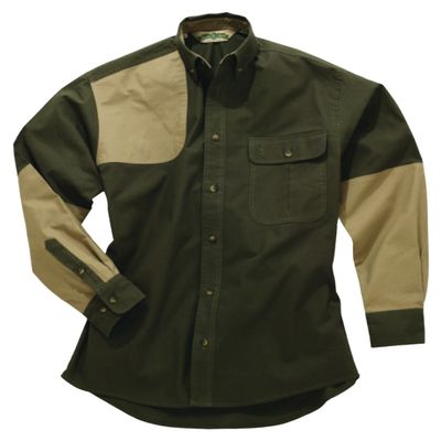 Boyt Harness HU127 High Prairie Long Sleeve Hunting Shirt, Green/Tan, Medium