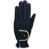 Roeckl Lona Ladies Gloves 8.5 Navy/White view 1