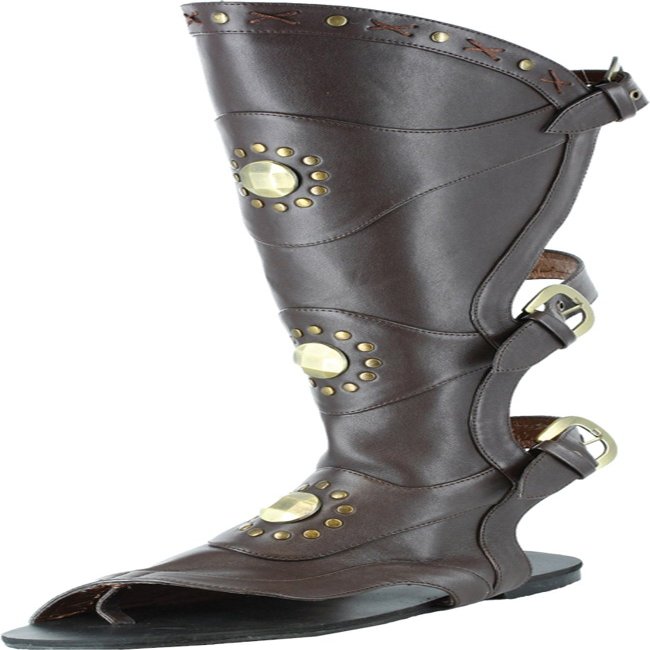 Destroyer Flat Gladiator Mens Sandals Brown sz Med 10-11