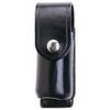Aker 575 Enclosed MK III Mace Holder - Snap On - Brass Snap/Basketweave view 1