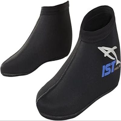IST Neoprene Fin Socks Flipper Slipper, L, Adult