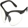Crossfire 12415 Talon Bi-Focal Reader Safety Glasses 1.5 Diopter Clear Lens - Matte Black Frame view 1