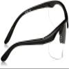 Crossfire 12415 Talon Bi-Focal Reader Safety Glasses 1.5 Diopter Clear Lens - Matte Black Frame view 3