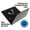Club Clean Mounting Bracket for Yamaha Drive Golf Carts - Ball and Club Washer Mounting Bracket for Golf Carts view 2