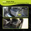 Club Clean - Original Ball and Club Cleaner/Washer with Universal Bracket for Golf Cars - Home Use - Single Chamber - Green view 4