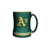 MLB Oakland Athletics Sculpted Relief Mug, 14-ounce view 1