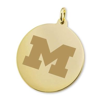 M. LA HART Michigan 18K Gold Charm