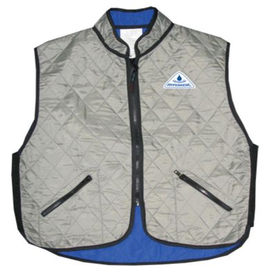HyperKewl Evaporative Cooling Deluxe Sport Vest,Black,Large